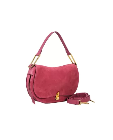 Coccinelle Borsa Magie Suede bimaterial medium Bordeaux