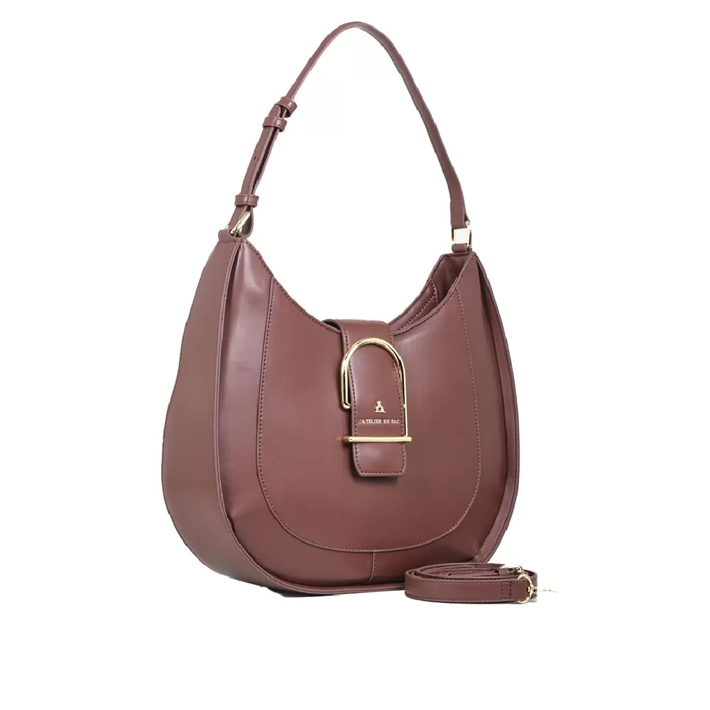 Atelier du Sac Borsa tracolla Suzanne Bordeaux - Picture 3 of 4