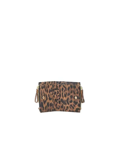 Atelier du Sac Portafoglio Ivy animalier Maculato