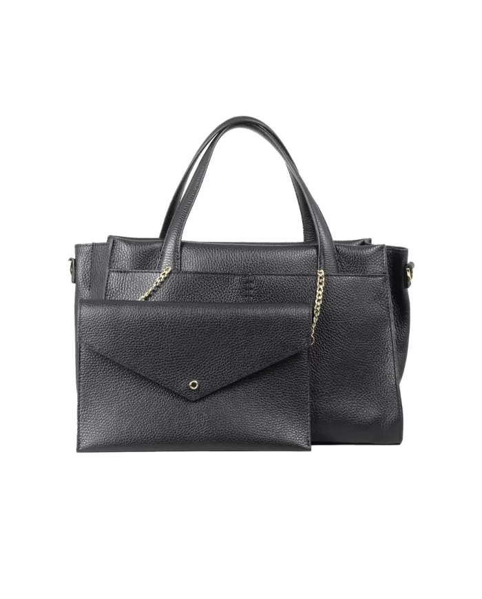 Loristella Borsa Muriel con pochette Nero