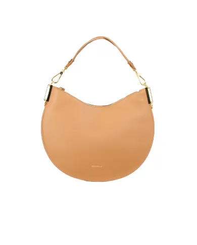 Coccinelle Borsa Sunup medium Cuoio/Nero