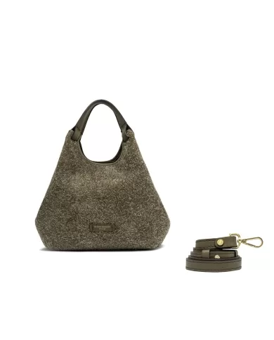 Gianni Chiarini Borsa media scamosciata Dua Verde