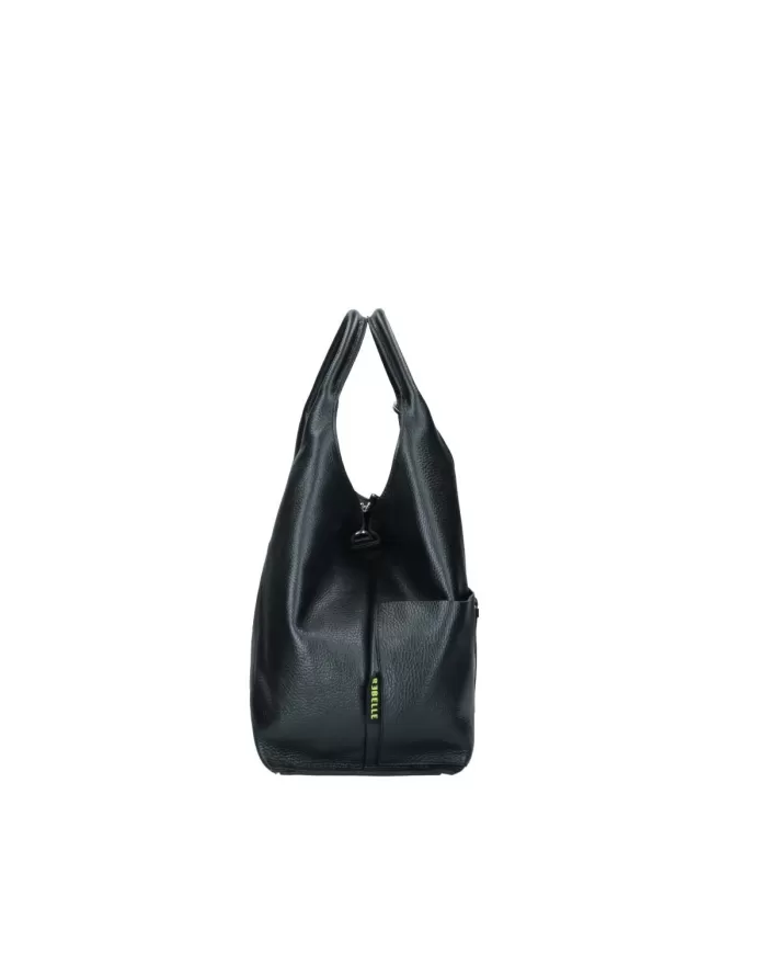 REBELLE Borsa in pelle Nadia Nero