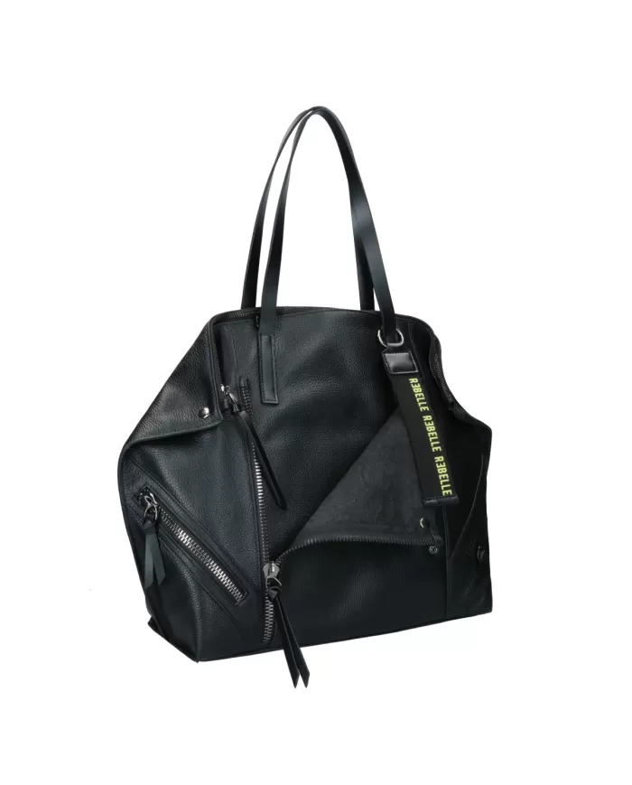 REBELLE Borsa in pelle Gianna Nero