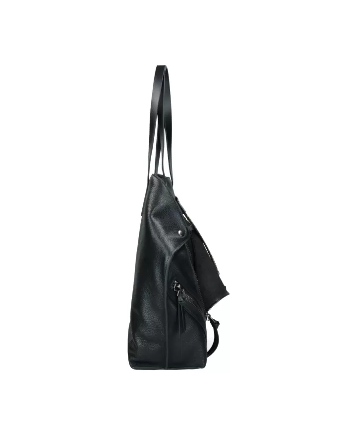 REBELLE Borsa in pelle Gianna Nero