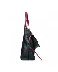 REBELLE Borsa in pelle Gianna Nero/Rosso