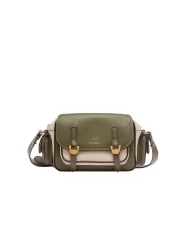 Coccinelle Borsa Campus tricolor small Verde/Multicolor