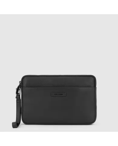Piquadro Pochette uomo in pelle Modus Special Nero
