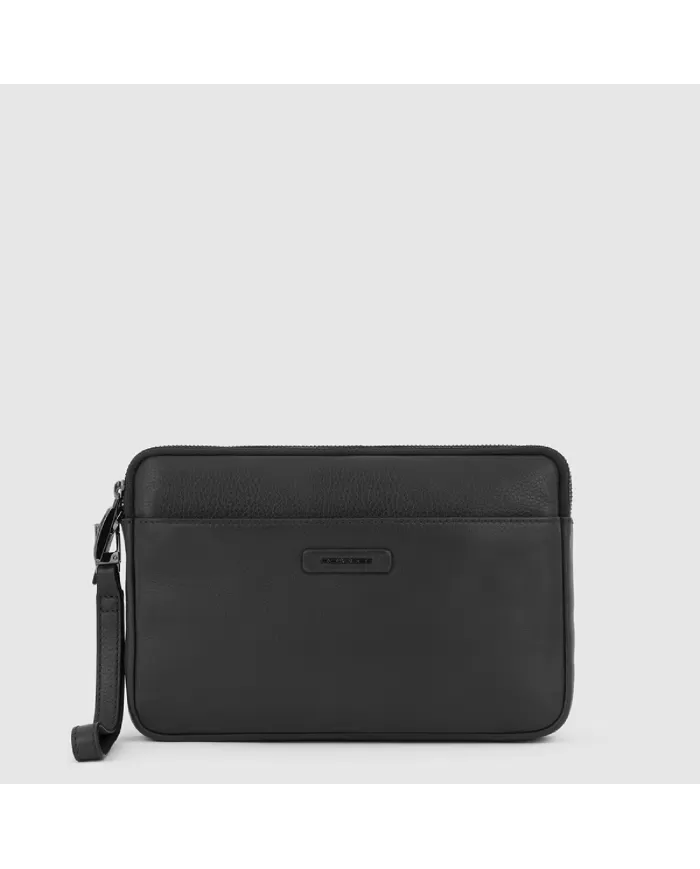 Piquadro Pochette uomo in pelle Modus Special Nero