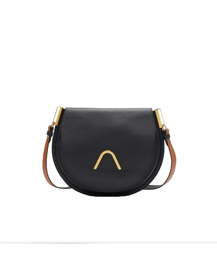 Coccinelle Borsa Sunup medium Nero/Cuoio