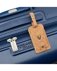 Roncato Trolley grande ruote removibili Relife Blu