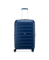 Roncato Trolley medio ruote removibili Relife Blu