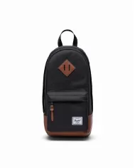 Herschel Monospalla in tessuto Heritage Nero