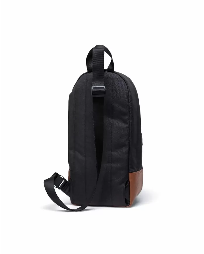 Herschel Monospalla in tessuto Heritage Nero