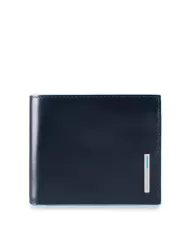 Piquadro Portafoglio piccolo per uomo in pelle, Piquadro "Blue square"