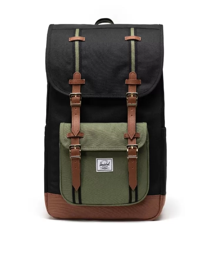 Herschel Zaino grande Little America Verde