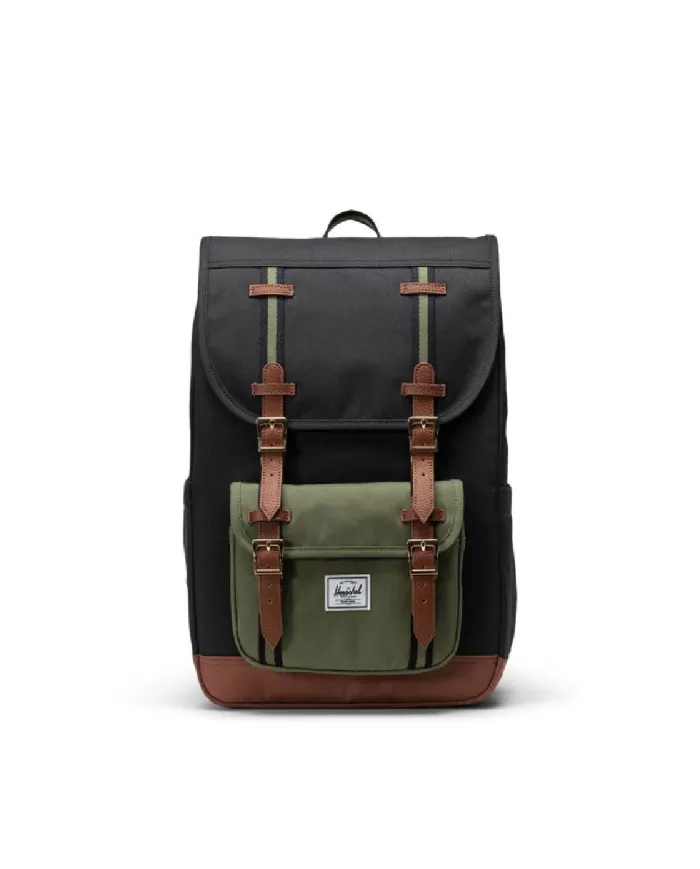 Herschel Zaino medio Little America Verde