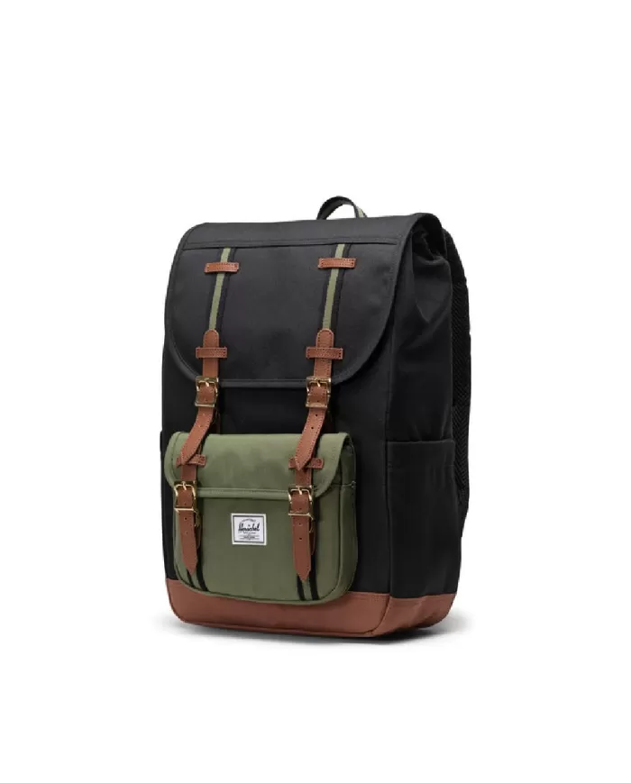 Herschel Zaino medio Little America Verde