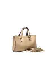 Nannini Borsa piccola in pelle Flora Bronzo