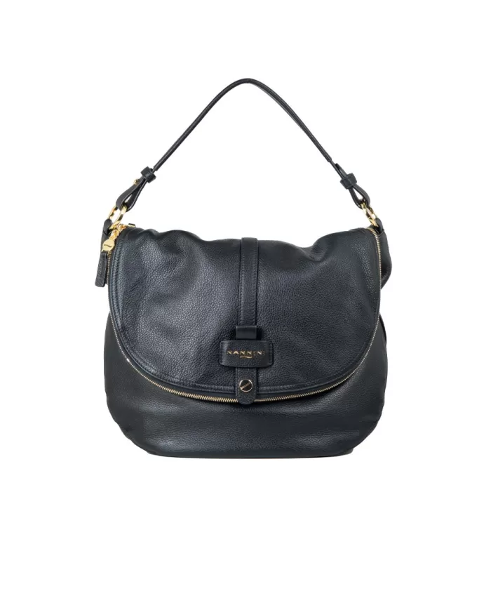 Nannini Borsa in pelle Penelope Nero