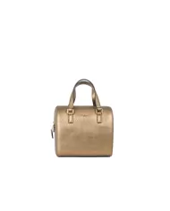 Nannini Borsa piccola in pelle Flora Bronzo