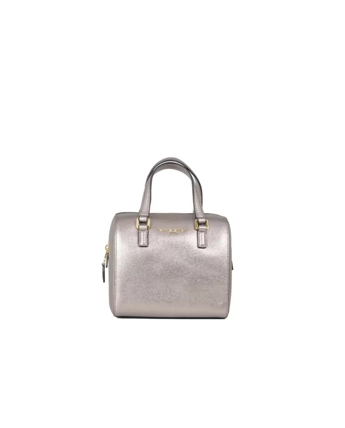 Nannini Borsa piccola in pelle Flora Grigio