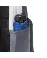 Piquadro Zaino porta pc 14" pelle Grigio/Nero