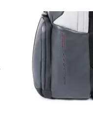 Piquadro Zaino porta pc 14" pelle Grigio/Nero