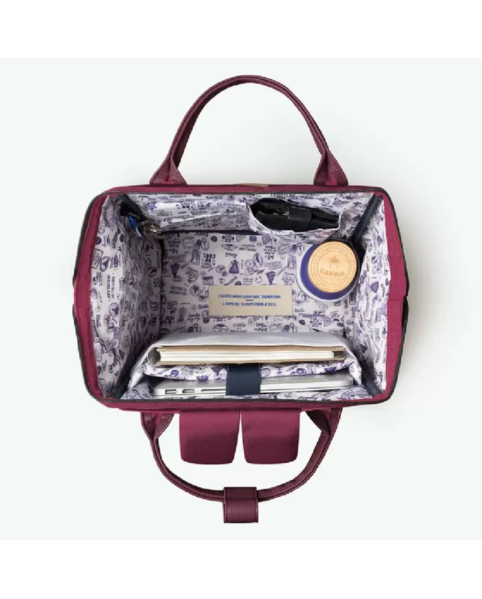 CABAIA Zaino large Nice Bordeaux
