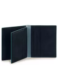 Piquadro Portafoglio piccolo in pelle Blue square