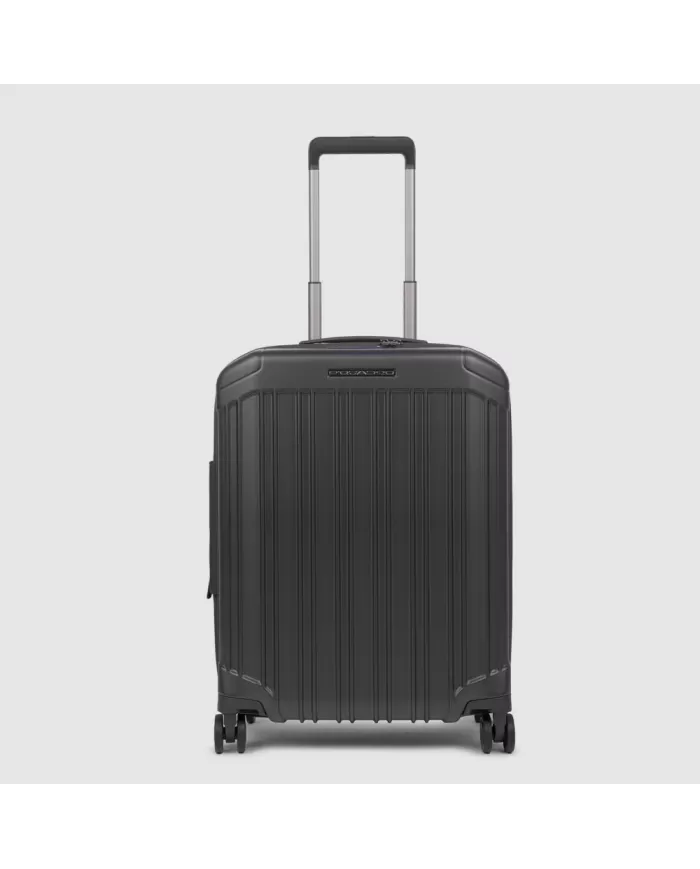 Piquadro Trolley cabina espandibile PQlight Nero
