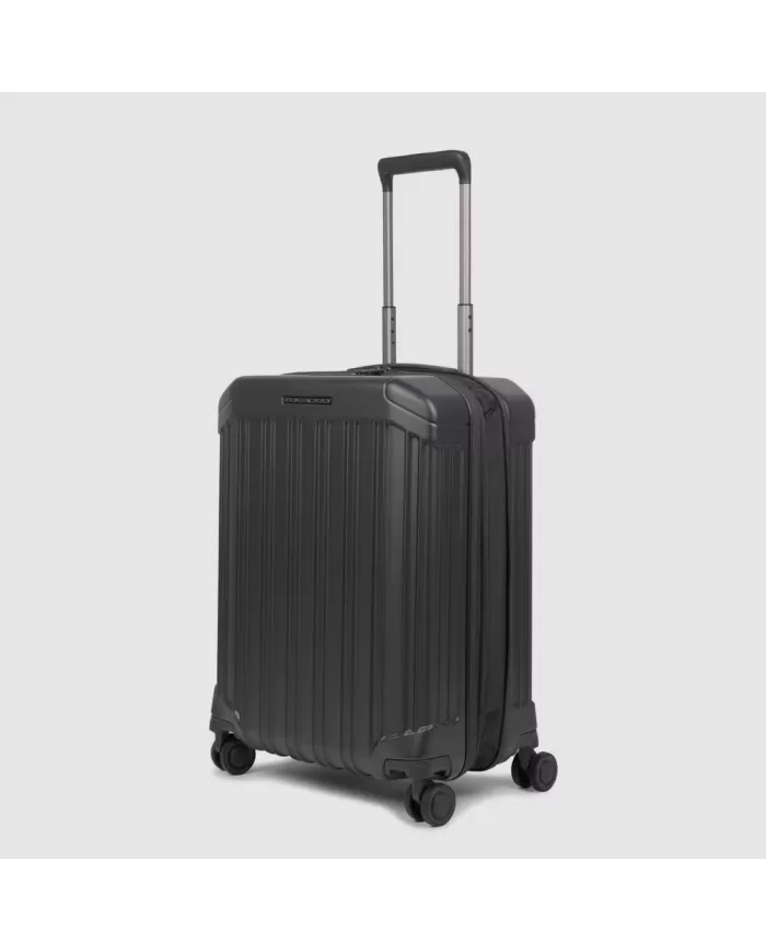Piquadro Trolley cabina espandibile PQlight Nero