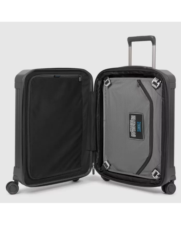 Piquadro Trolley cabina espandibile PQlight Nero