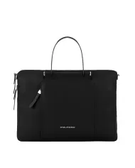 Piquadro Cartella donna pelle pc 15" Circle Nero