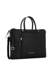 Piquadro Cartella donna pelle pc 15" Circle Nero