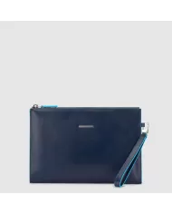 Piquadro Pochette uomo in pelle Blu