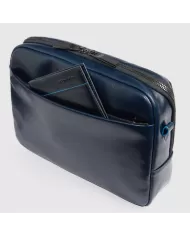 Piquadro Borsa uomo porta tablet Blue square Mogano