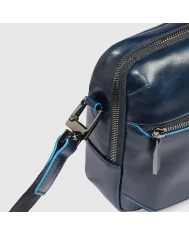 Piquadro Borsa uomo porta tablet Blue square Mogano