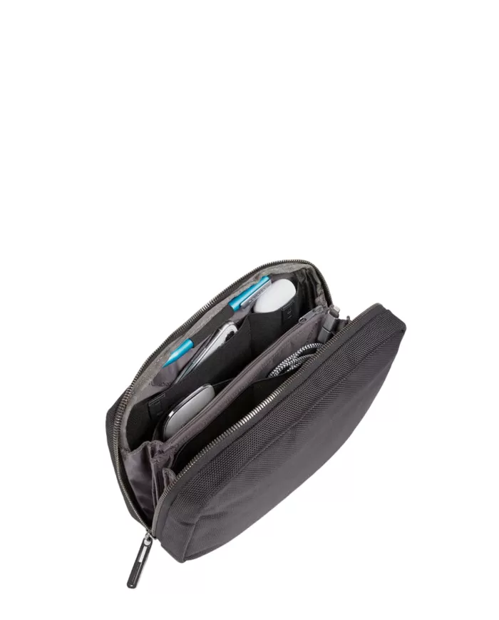 Piquadro Pochette in tessuto Brief 2 Nero