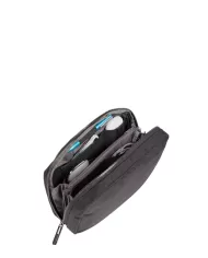 Piquadro Pochette in tessuto Brief 2 Nero