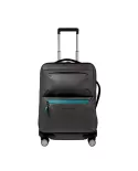 Piquadro Trolley bagaglio a mano 4 ruote Corner Nero