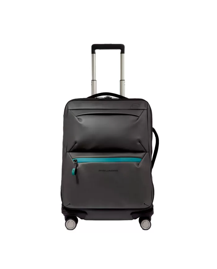 Piquadro Trolley bagaglio a mano 4 ruote Corner Nero