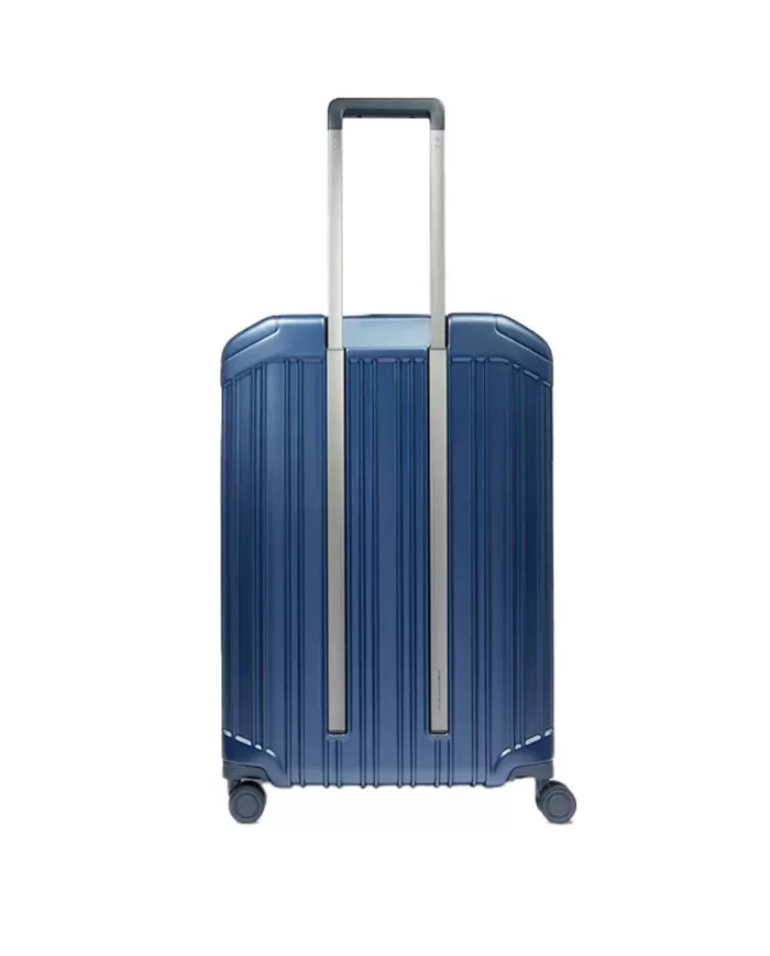 Piquadro Trolley rigido medio espandibile Pqlight Blu