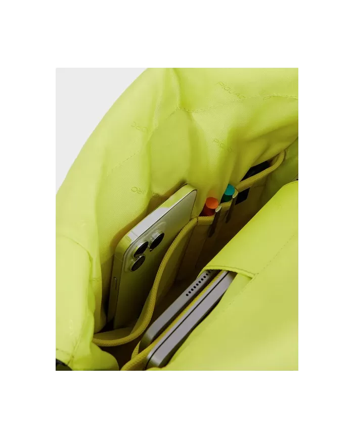 Piquadro Zaino roll-top porta pc 15,6 Corner Nero