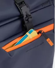 Piquadro Zaino roll-top porta pc 15,6 Corner Nero