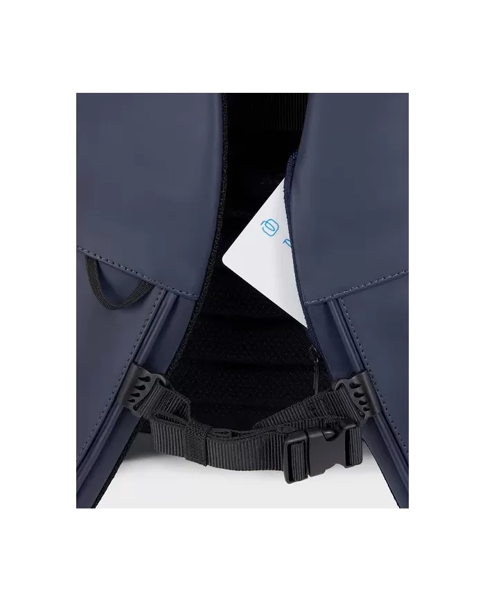 Piquadro Zaino roll-top porta pc 15,6 Corner Nero