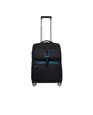 Piquadro Trolley bagaglio a mano 4 ruote Corner Nero