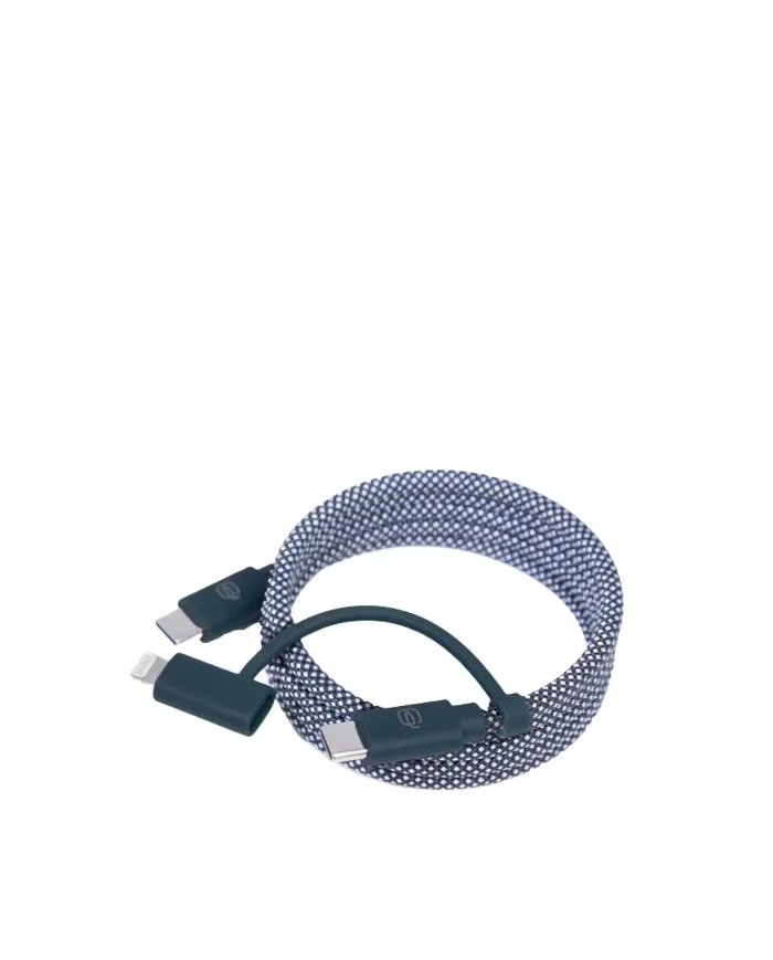 Piquadro Cavo di ricarica magnetico Grigio