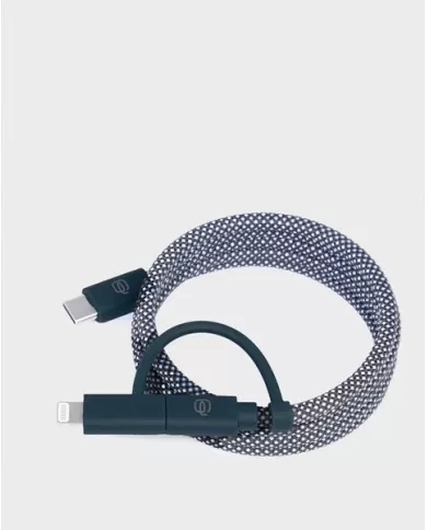 Piquadro Cavo di ricarica magnetico Grigio