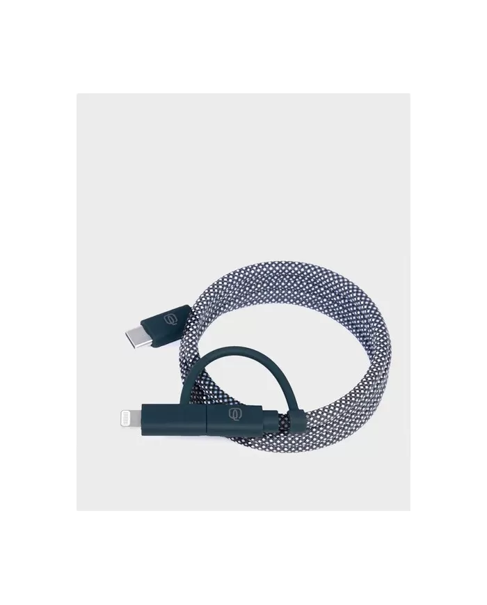 Piquadro Cavo di ricarica magnetico Grigio